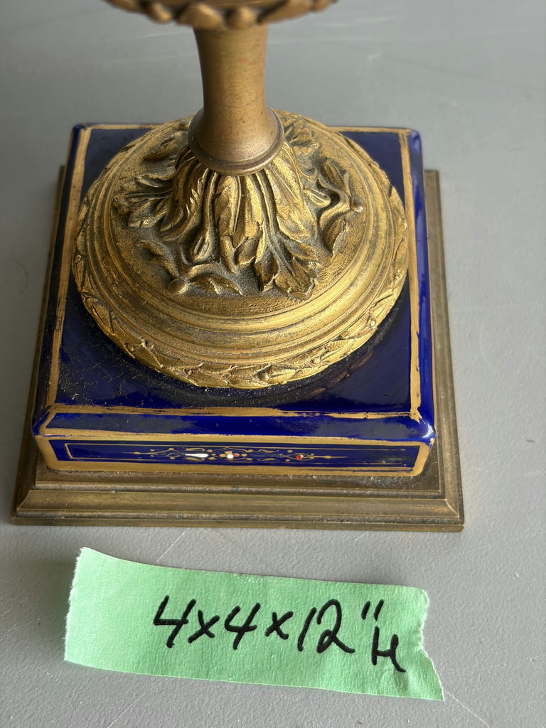 19th Century French Sevres Style Clock Garniture Set - image 4 of 28