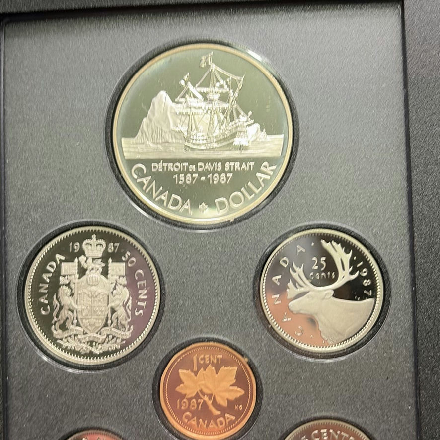 Canadian Proof Coin Sets 1987-1989 - image 6 of 21
