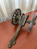 Glass Bull, Metal Cannon And Mortar And Pestle - thumbnail 14 of 16