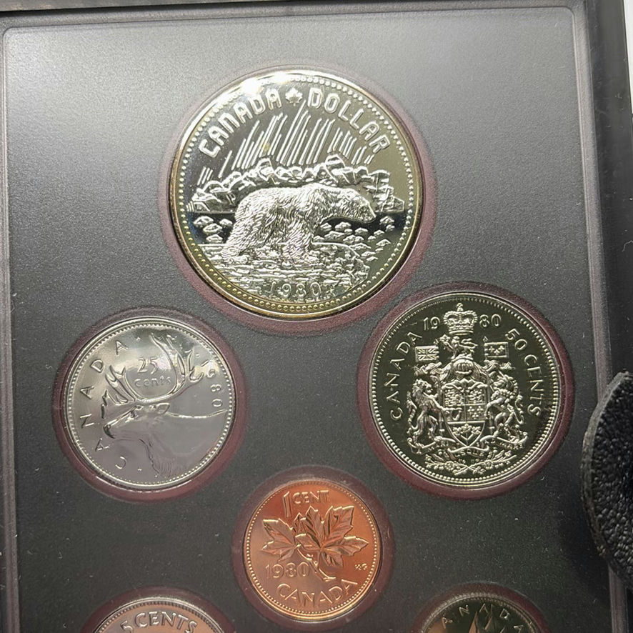 Canadian Double Set Struck Set 1979 And 1980 - image 15 of 20