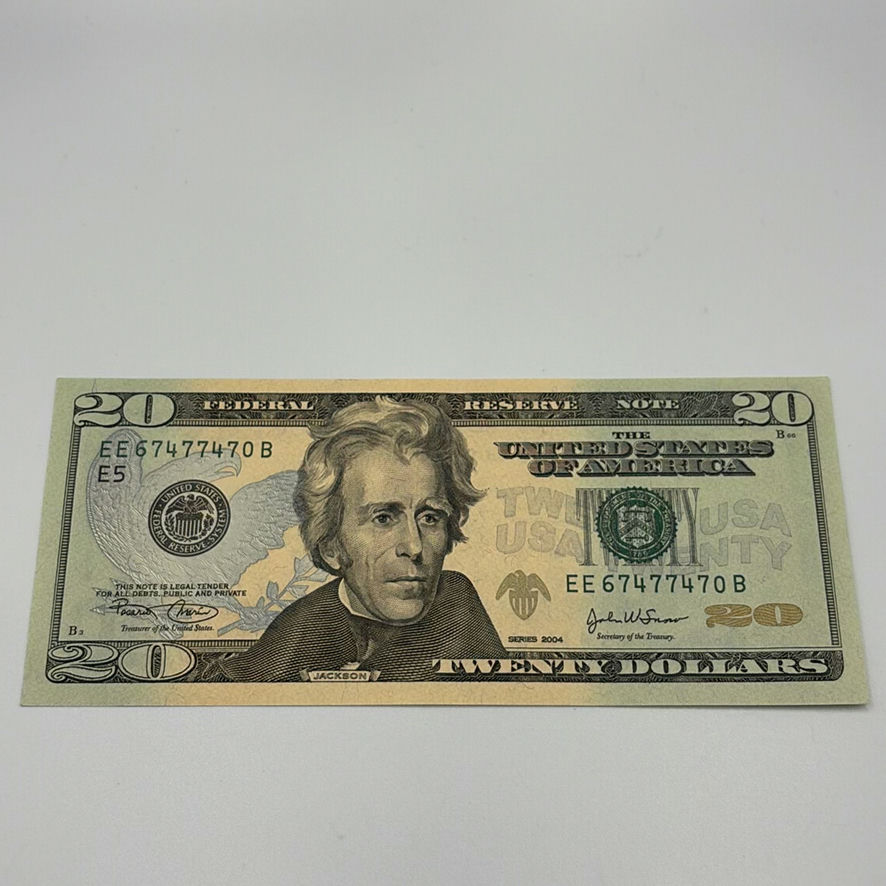 $20 US Bills 1996 And 2004 In Sequence - image 10 of 11