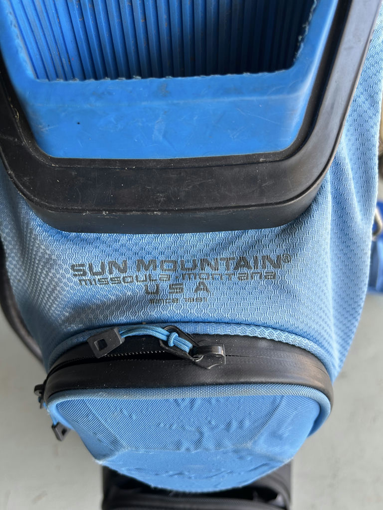 Sun Mountain Golf Bag W Assorted Clubs - image 3 of 14