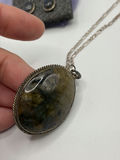 Labradorite Pendant And Earrings - thumbnail 1 of 8