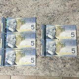 $25 In Canadian $5’s 2006 - thumbnail 1 of 11