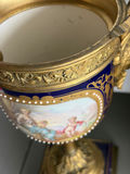 19th Century French Sevres Style Clock Garniture Set - thumbnail 14 of 28