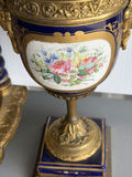 19th Century French Sevres Style Clock Garniture Set - thumbnail 7 of 28