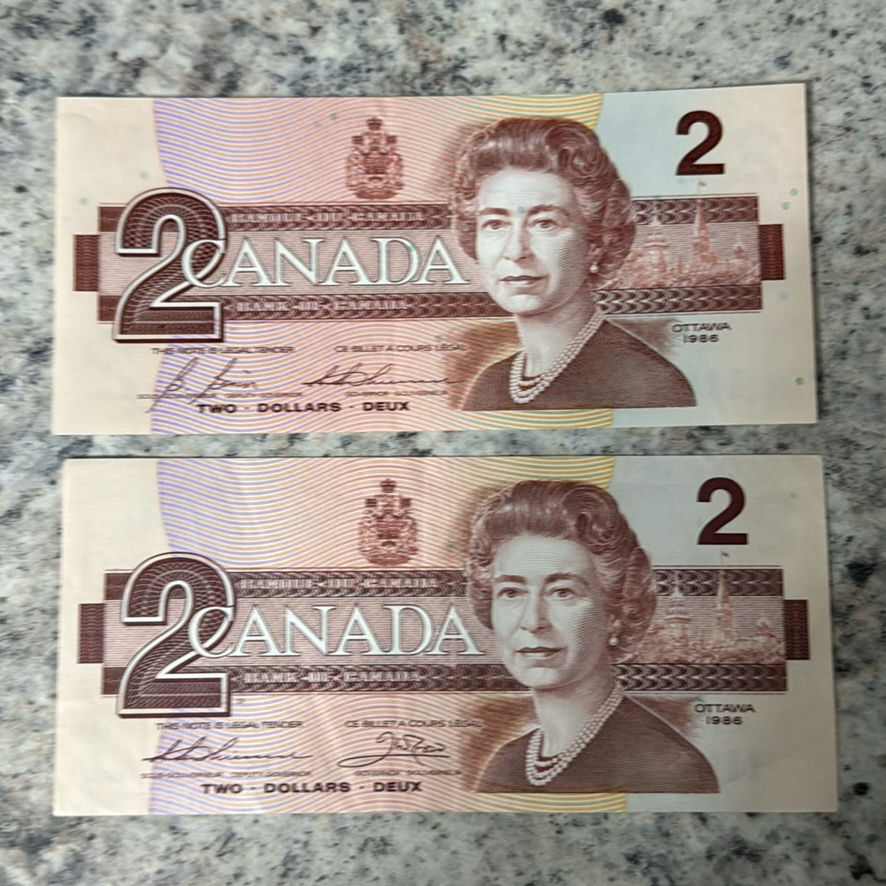 $52 In Canadian $2 Bills - image 4 of 27