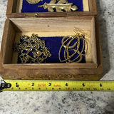 Wooden Carved Box W Jewelry - thumbnail 12 of 13