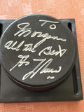 Guy Lafleur Signed Hockey Puck - thumbnail 1 of 5