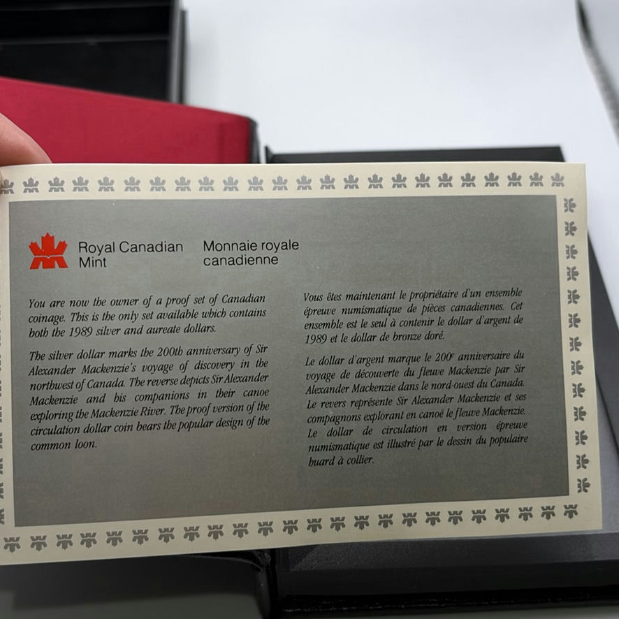 Canadian Proof Coin Sets 1987-1989 - image 17 of 21