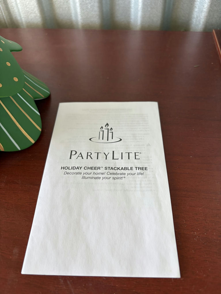 NIB Christmas Tree Partylite - image 3 of 7