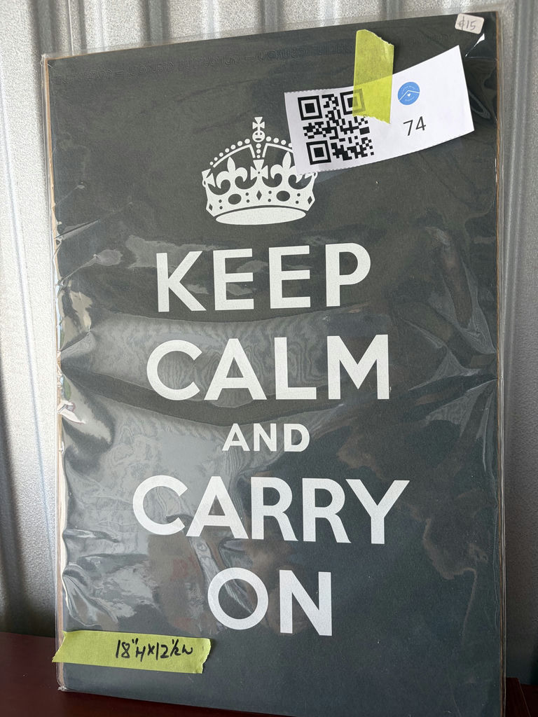 New Poster Keep Calm And Carry On - image 4 of 5