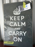 New Poster Keep Calm And Carry On - thumbnail 4 of 5