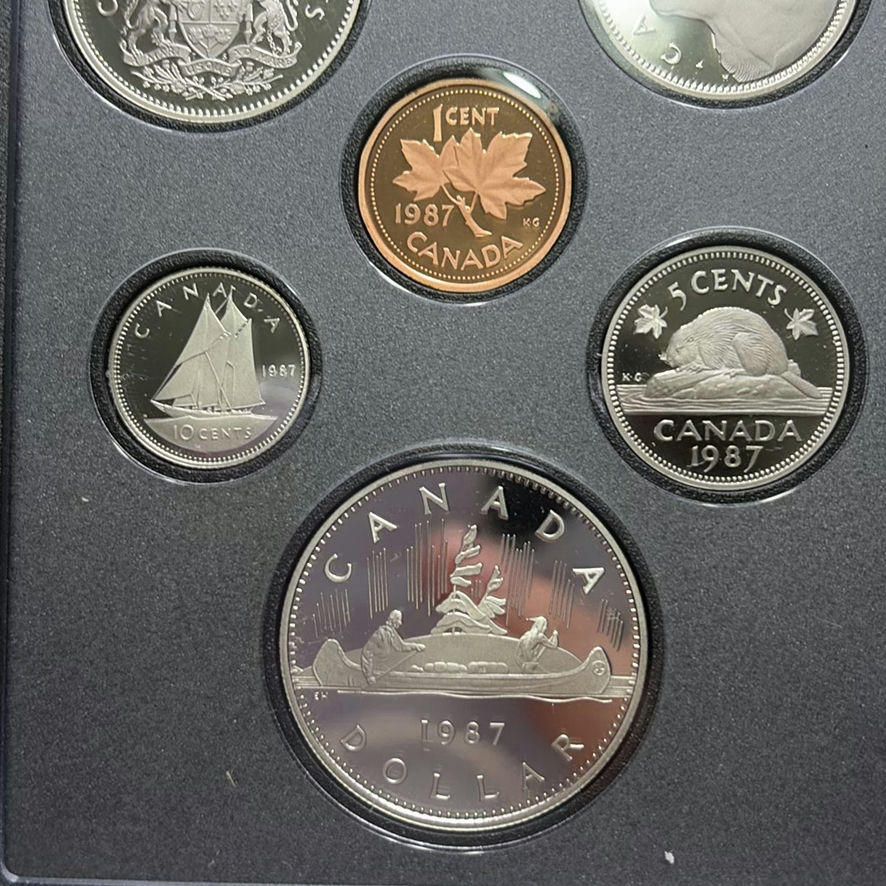 Canadian Proof Coin Sets 1987-1989 - image 7 of 21
