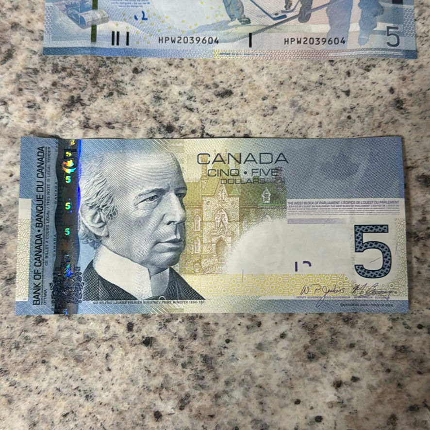 $25 In Canadian $5’s 2006 - image 4 of 11