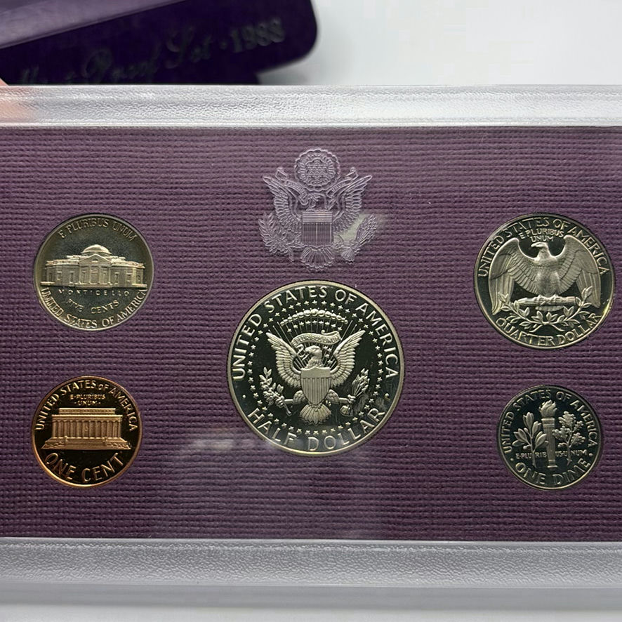 U.S. Proof Sets 1984,85,87,88 - image 13 of 13