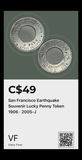 US 1875 Silver Coin And 1906 Earthquake Coin - thumbnail 6 of 7