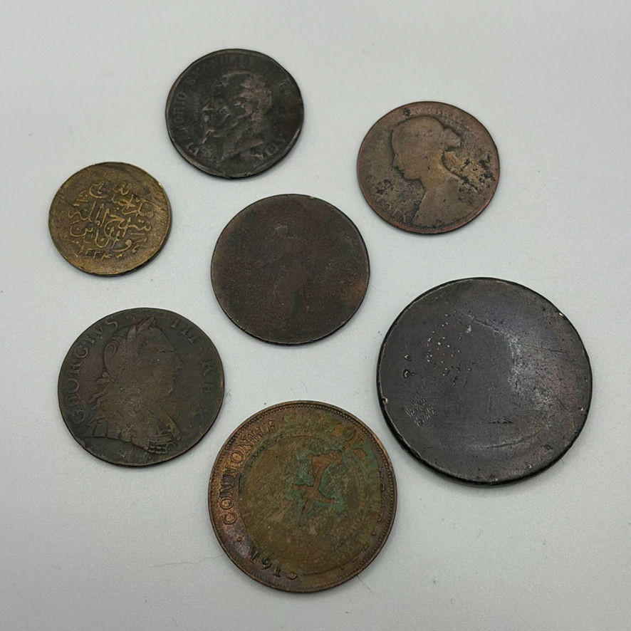 Old Coins Barely Legible - image 4 of 6
