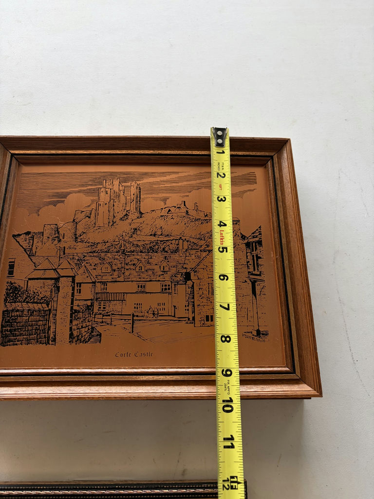 Copper Tone Relief Art From England - image 16 of 17