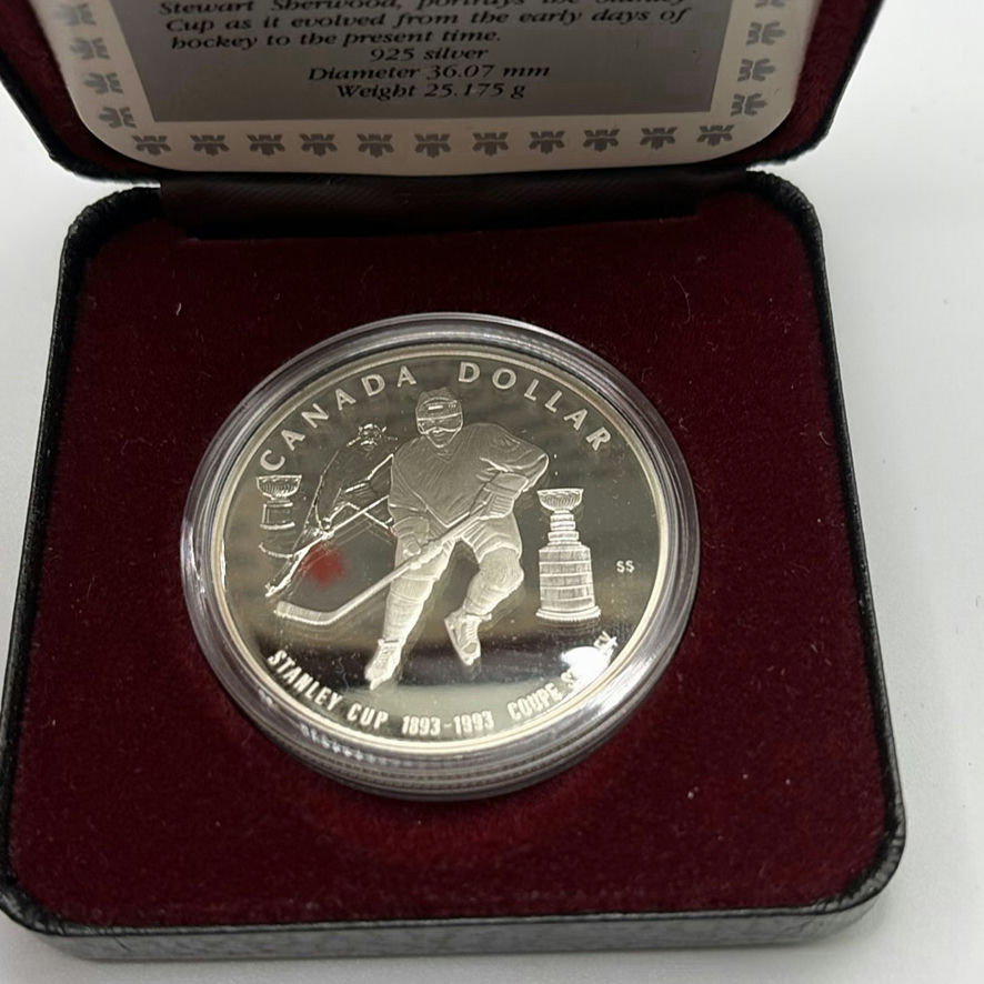 Canadian Hockey Silver Dollars - image 2 of 10