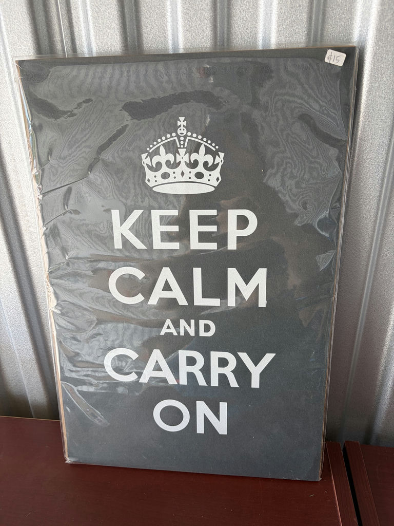 New Poster Keep Calm And Carry On - image 2 of 5