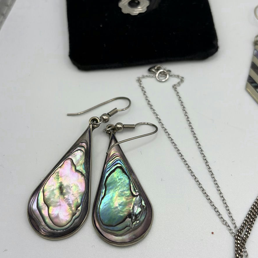 925 Silver Jewelry Lot - image 9 of 18