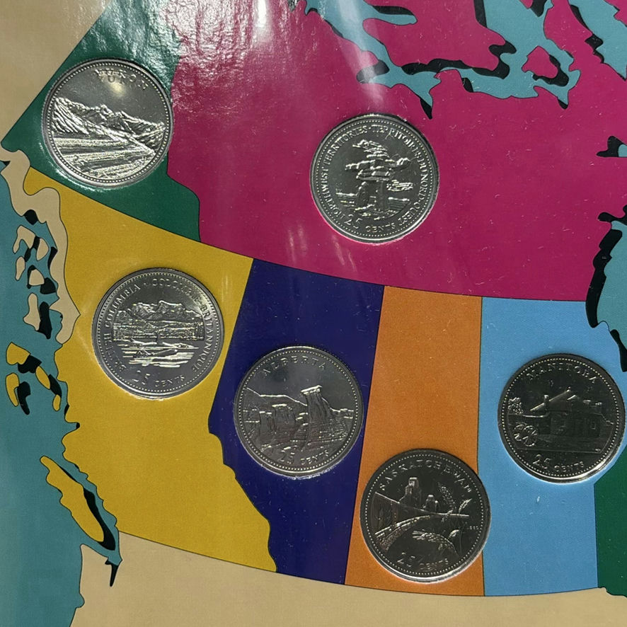 Canada 125 Quarter Set - image 6 of 12