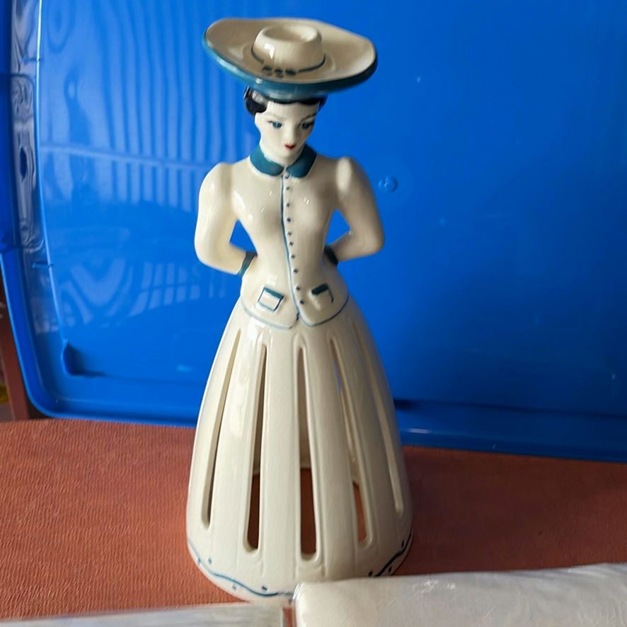 Tablecloths And Woman Figure - image 2 of 14