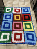 Vintage Crochet Afghan - thumbnail 2 of 5
