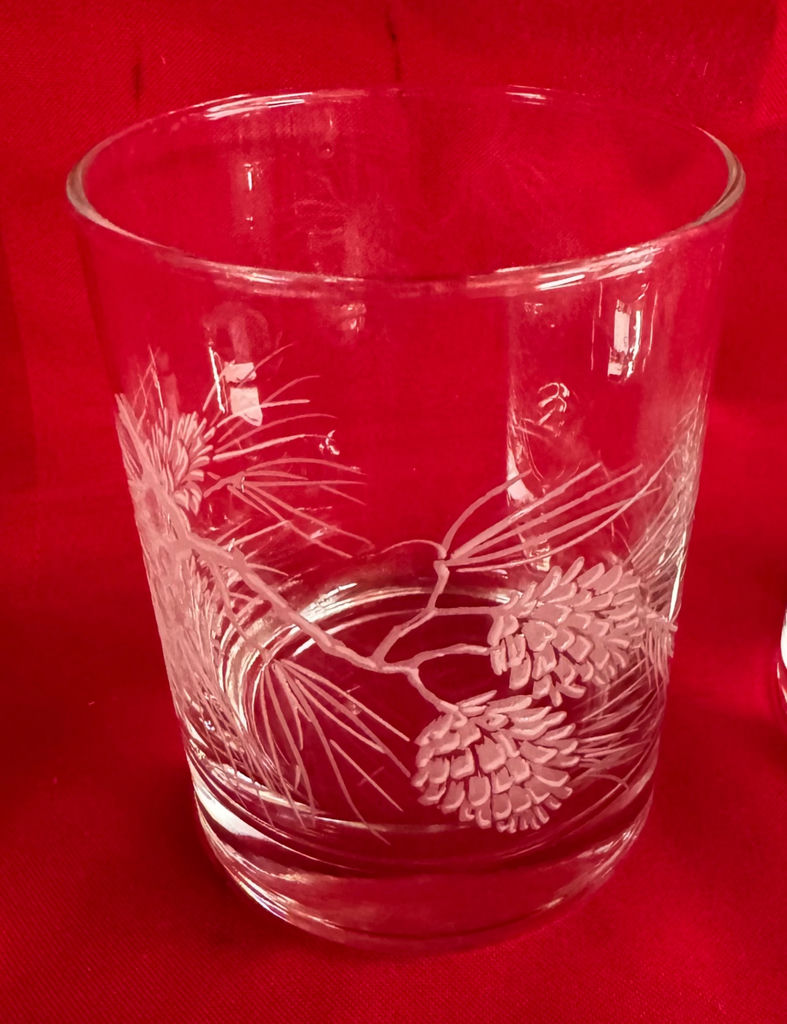 Cozy Autumn Decor and Pinecone Glassware  - image 6 of 6