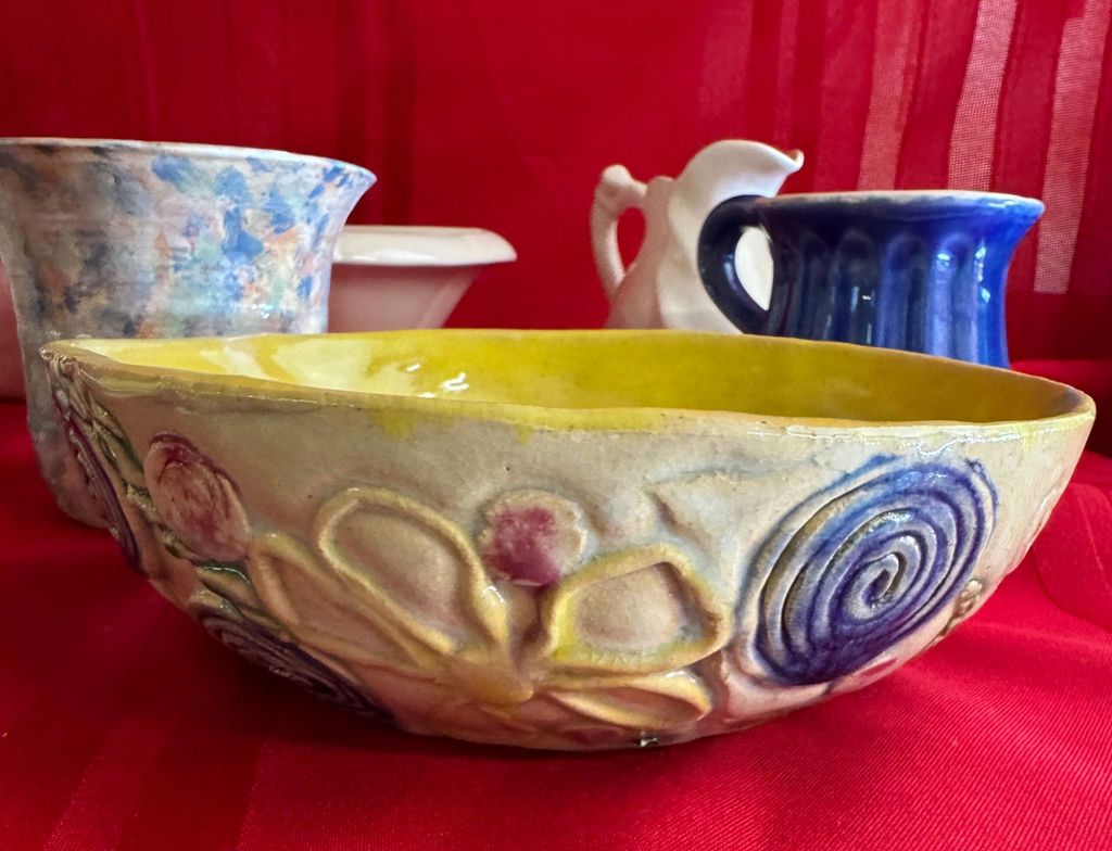 Assorted Handmade Pottery and Porcelain - image 10 of 14
