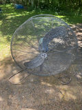 Vintage Fan and Metal Stand - thumbnail 1 of 3
