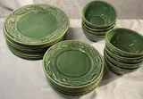 Green Portuguese Ceramic Dishes - thumbnail 1 of 3