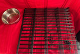 Folding Wire Dog Crate & Heavy-Duty Stainless Steel Bowl - thumbnail 1 of 4