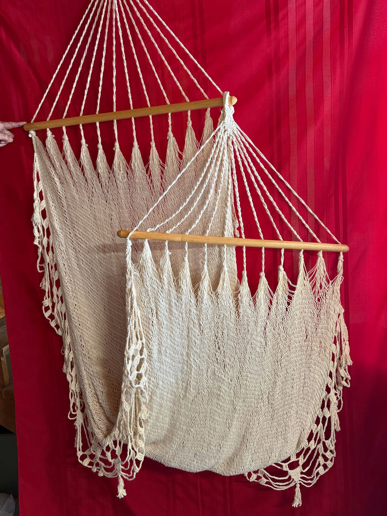 Cotton Macramé Hammock - image 1 of 3