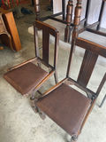 Four Vintage Dining Chairs - thumbnail 4 of 5