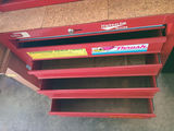 Red Rolling Metal Tool Cabinet - thumbnail 3 of 3