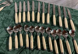 Pflatzgraff Ivory Plastic Handled Flatware, Service For 12 - thumbnail 2 of 6