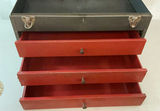 Heavy Duty Rolling Vintage Metal Cabinet - thumbnail 15 of 16
