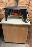 Craftsman Router Table With Black & Decker Router On Rolling Cart - thumbnail 1 of 5