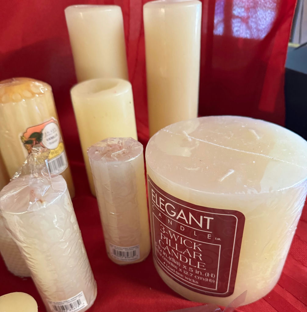 Assorted candles and candle accessories - image 4 of 6