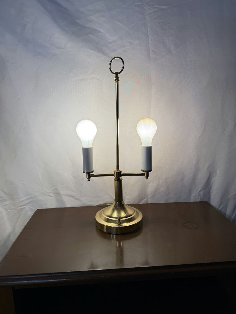 Bookcase, Folding Table And A Lamp - image 3 of 10