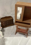 Miniature Dollhouse Furniture and Tea Set - thumbnail 5 of 6