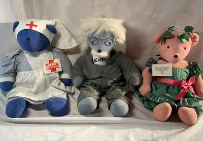 Three costumed plush bears - Image 1 of 10