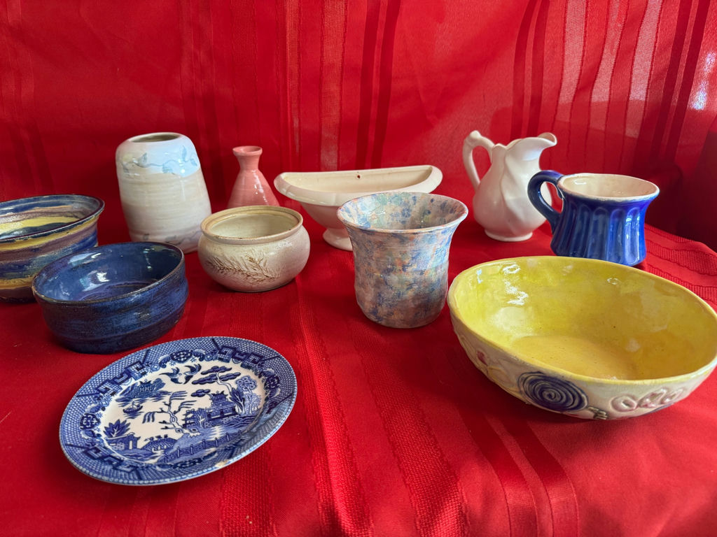 Assorted Handmade Pottery and Porcelain - image 3 of 14