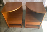 Mid-Century Headboard with detachable Nighstands - thumbnail 1 of 10