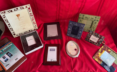 Variety Picture Frame & Photo Album Lot - Image 1 of 6