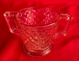 Vintage Clear Pressed Glassware and Bubble Glassware Lot - thumbnail 11 of 12