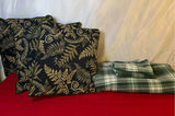 Throw Pillows And A Flannel Duvet Set - thumbnail 1 of 3