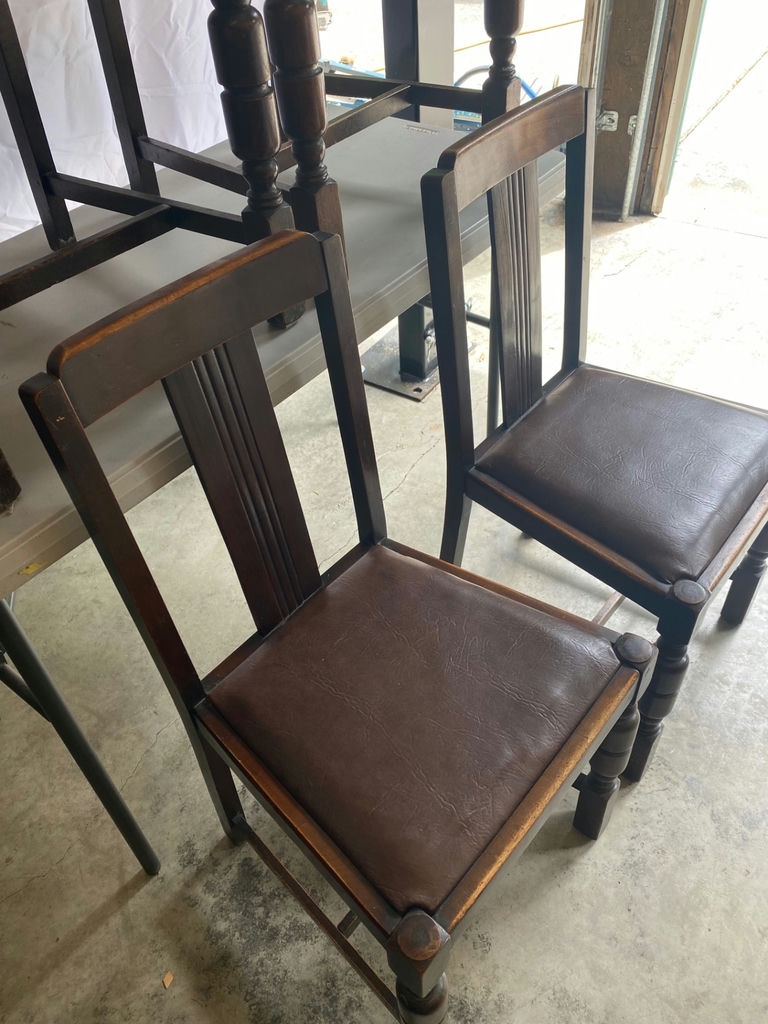 Four Vintage Dining Chairs - image 2 of 5